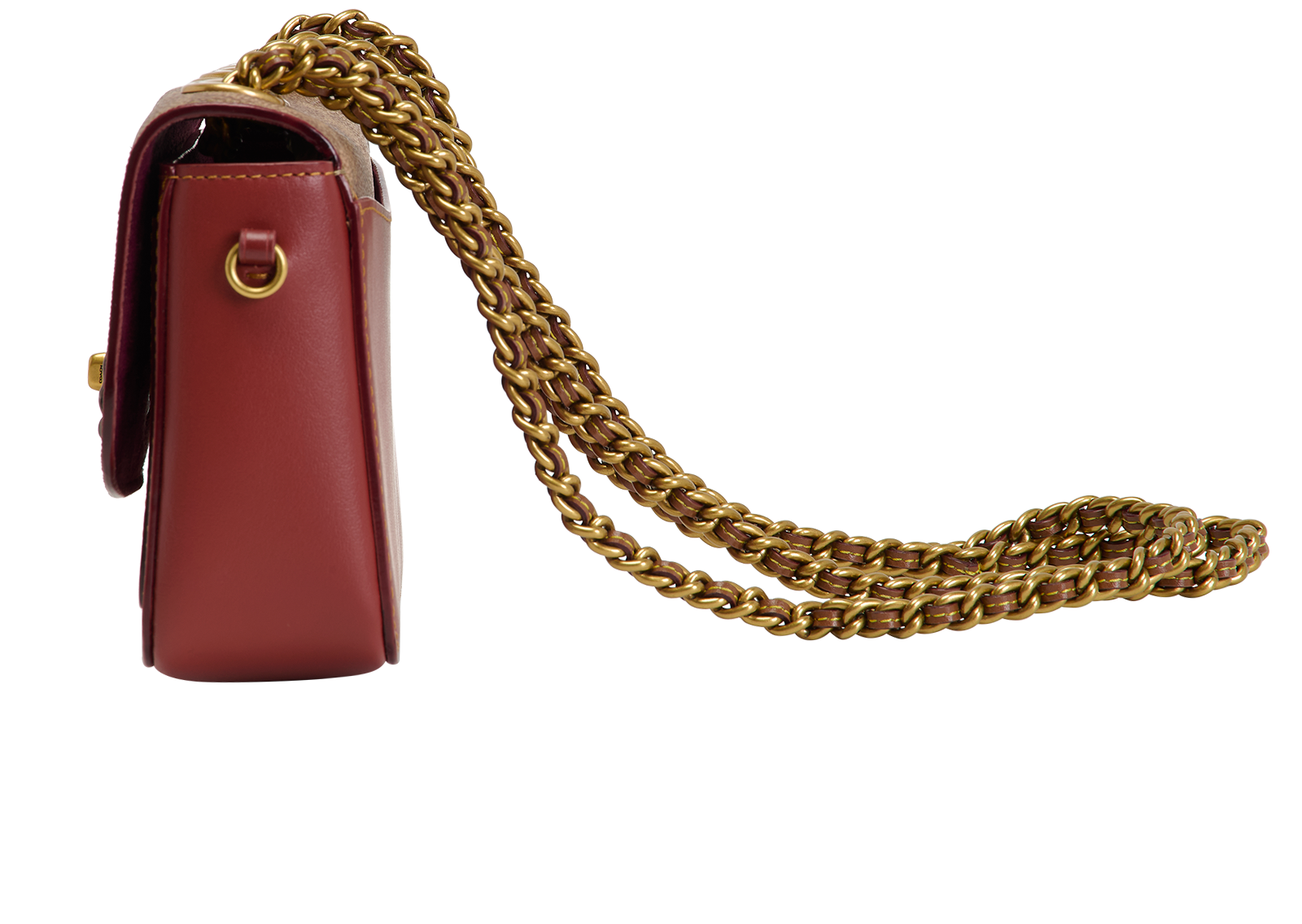 Madison, &pound;175, Handbags, Brown, Canvas/Leather, Bottom view